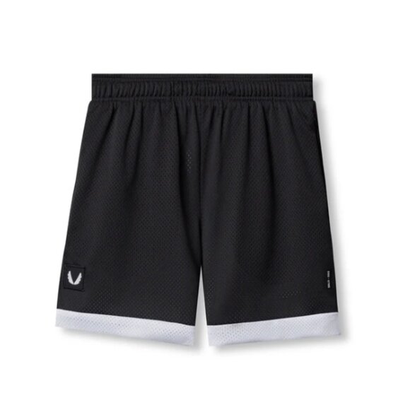 Basketball shorts - Reversible! - Black and White - New - ASRV - DSG 0795
